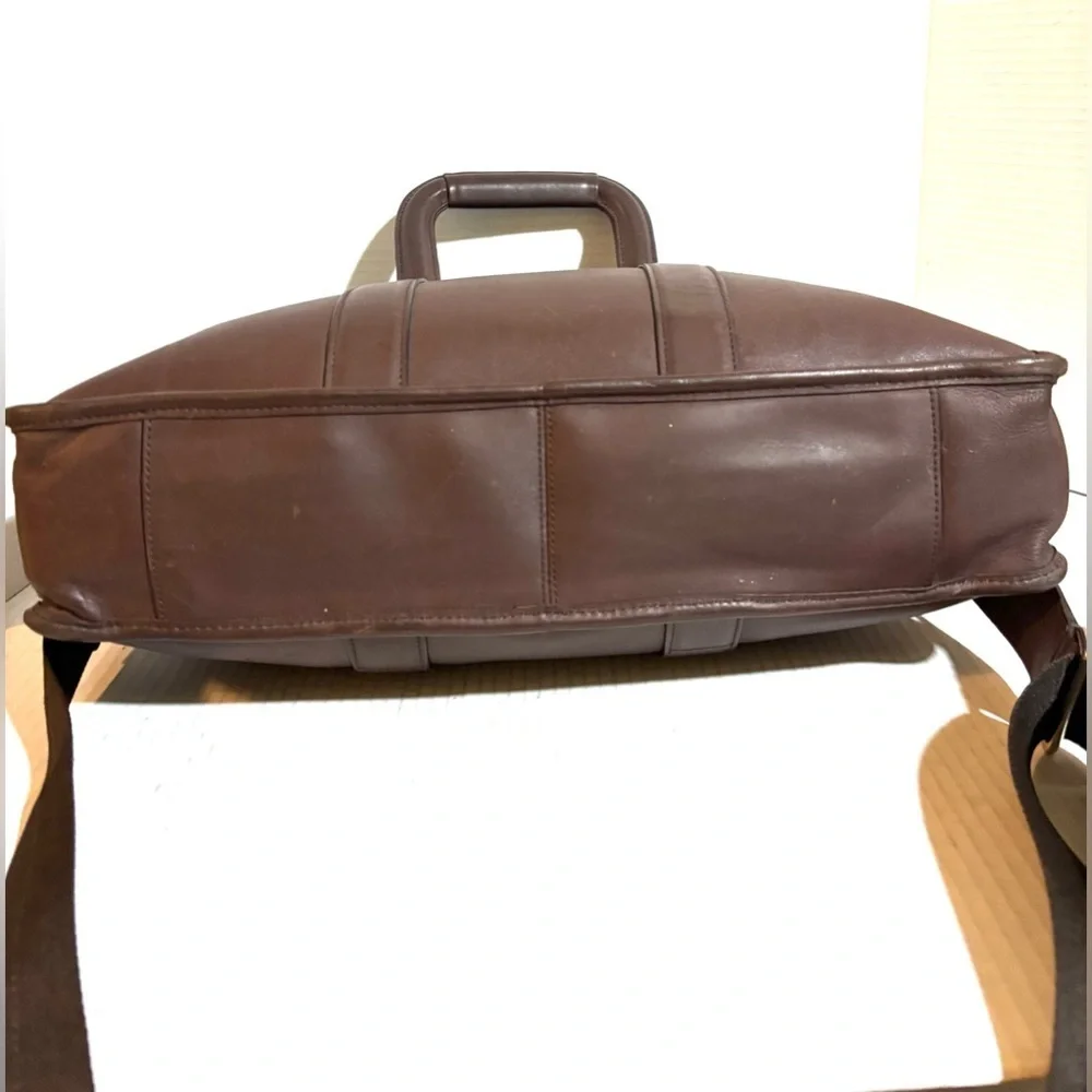 Coach vintage unisex Brown Leather Bag
